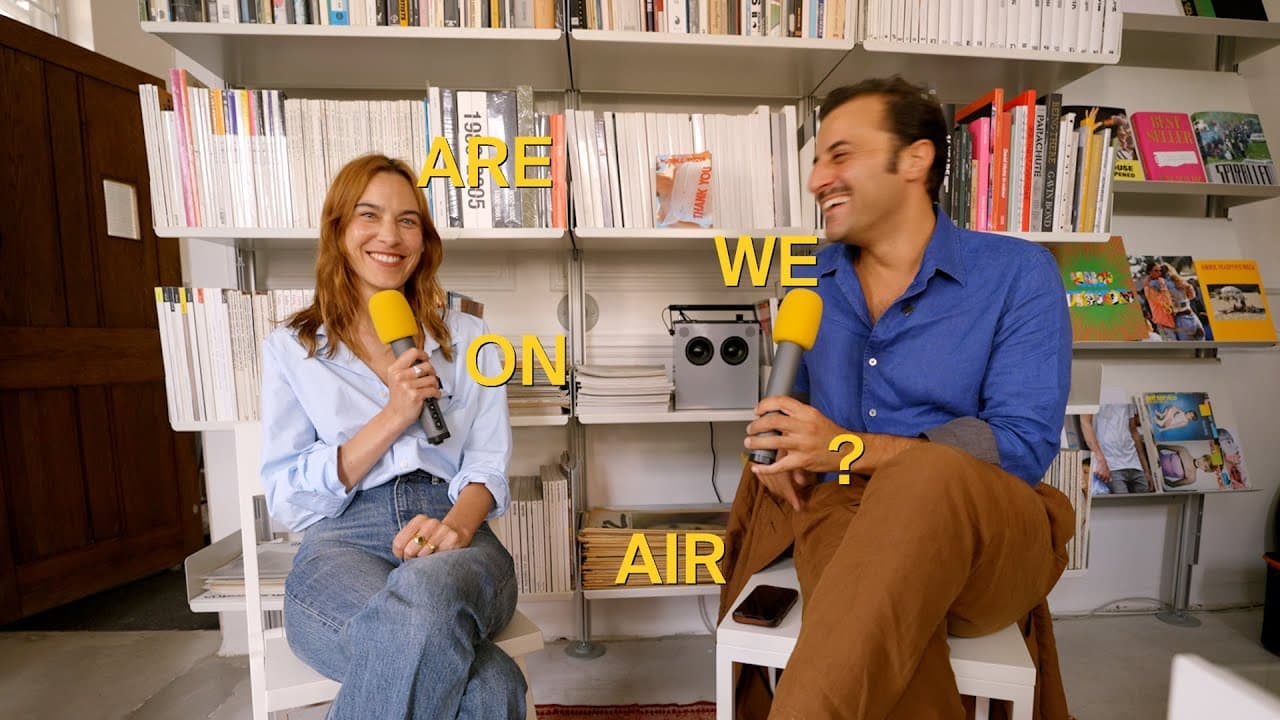 Are We On Air , Alexa Chung Podcast Interview video 1
