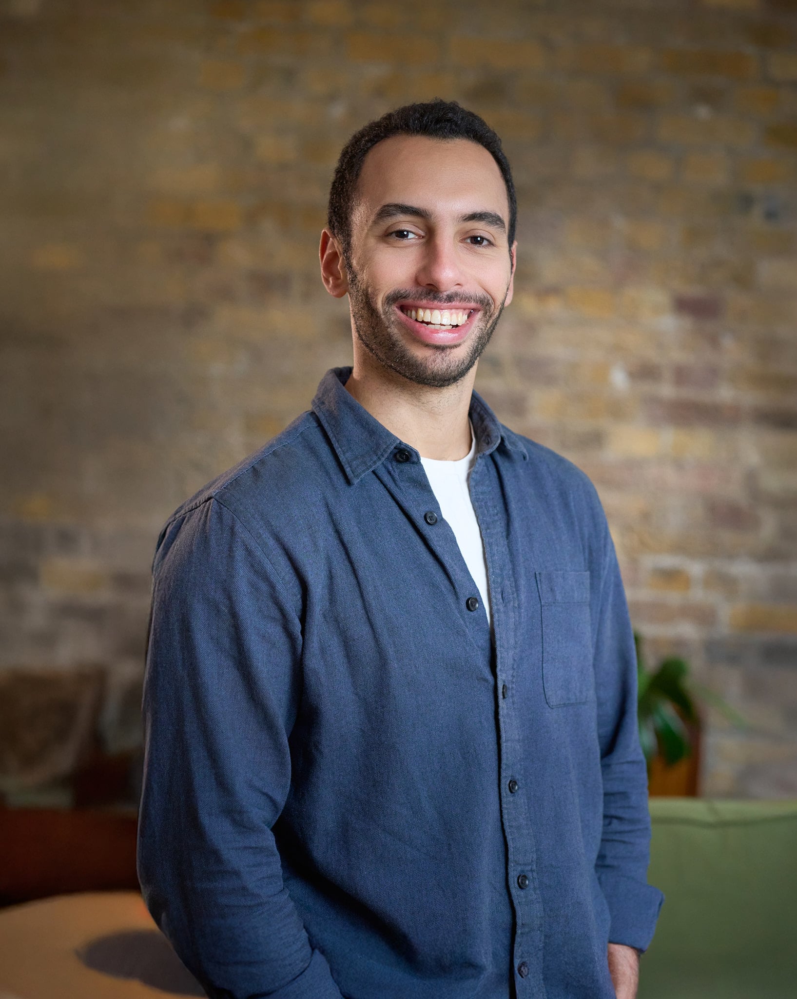 Hero image for Wondercraft executive portrait series produced in London.