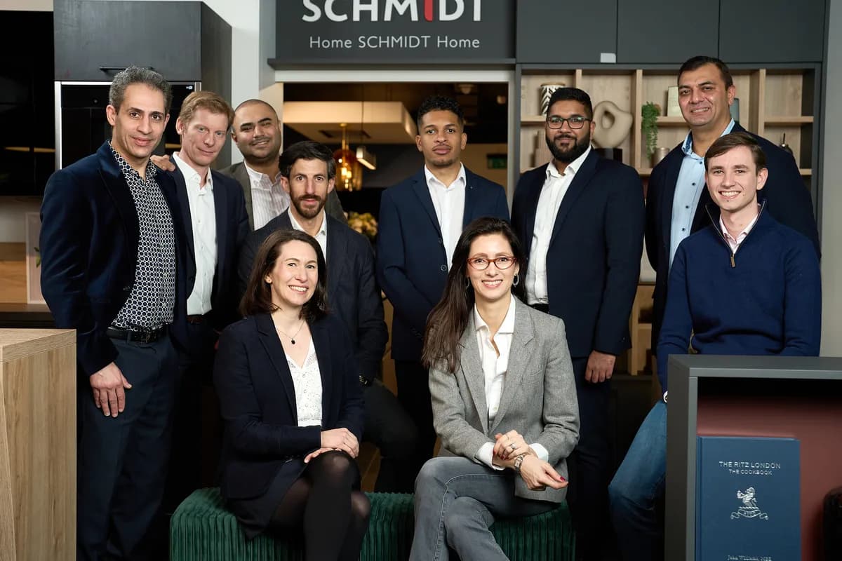 Still from Schmidt uk team headshots in Headoffice, London