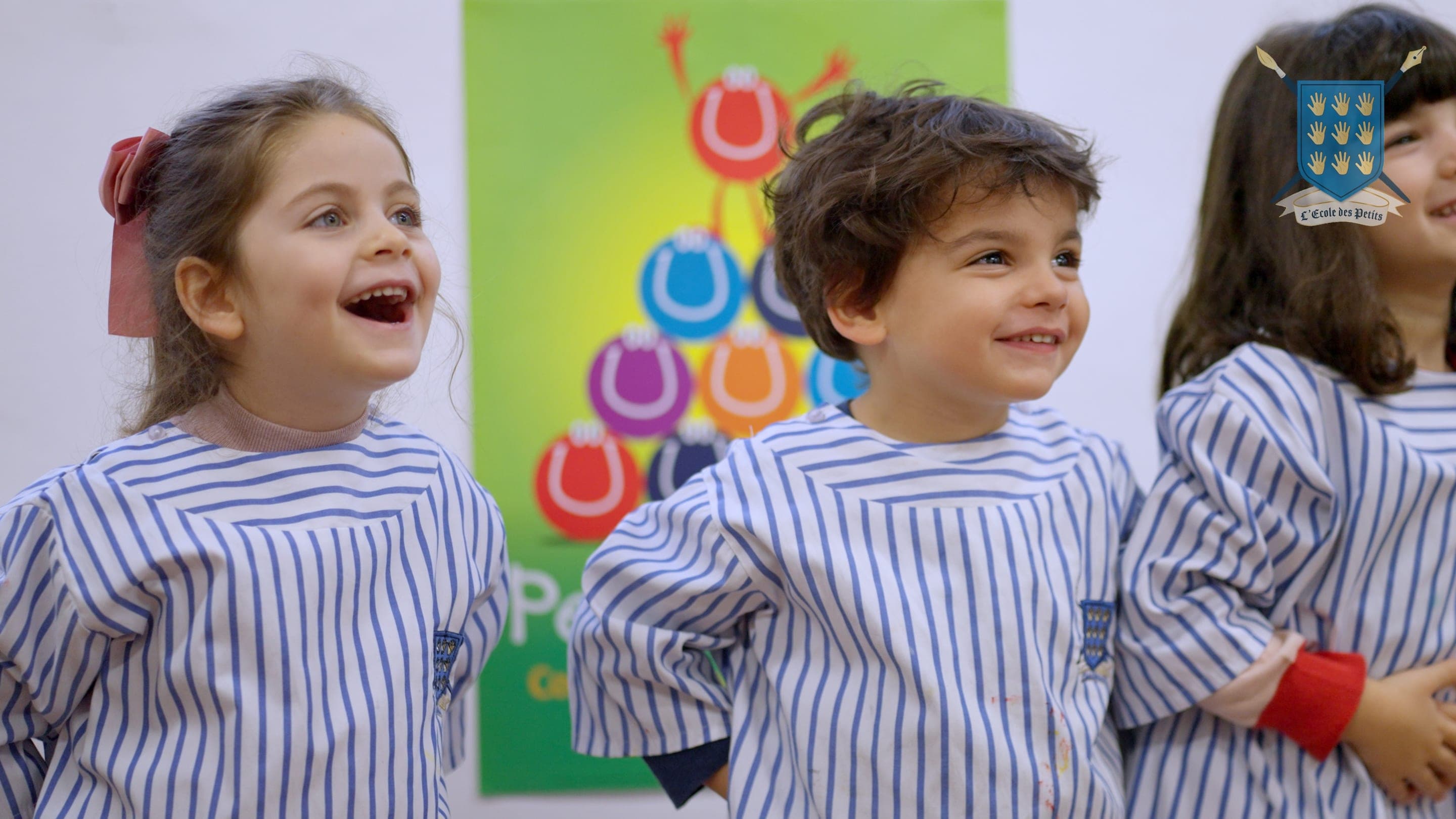 École des Petits — Promo Film & Portraits — Ecole des petits / Ecole de Battersea · branding