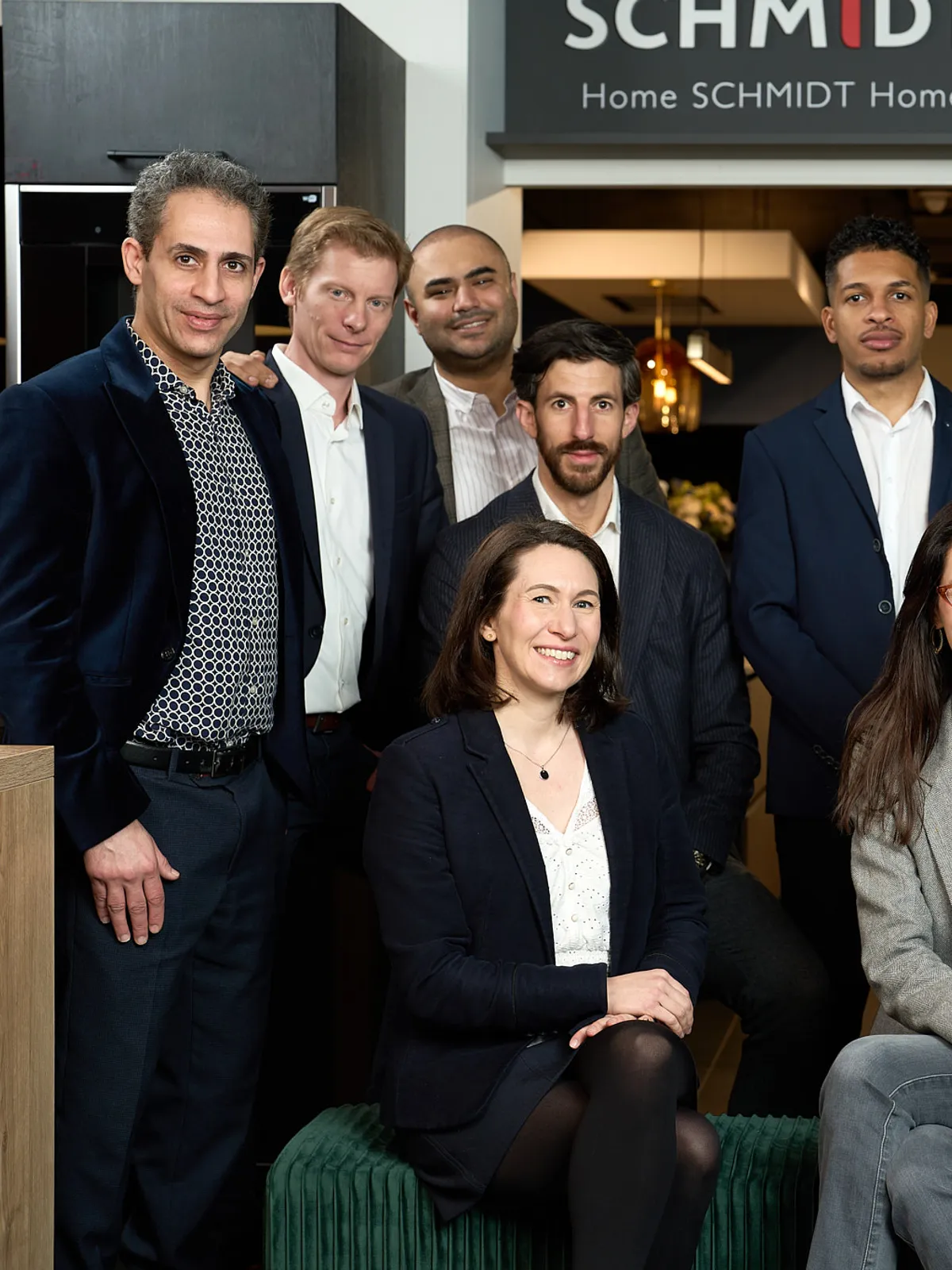 Still from Schmidt uk team headshots in Headoffice, London